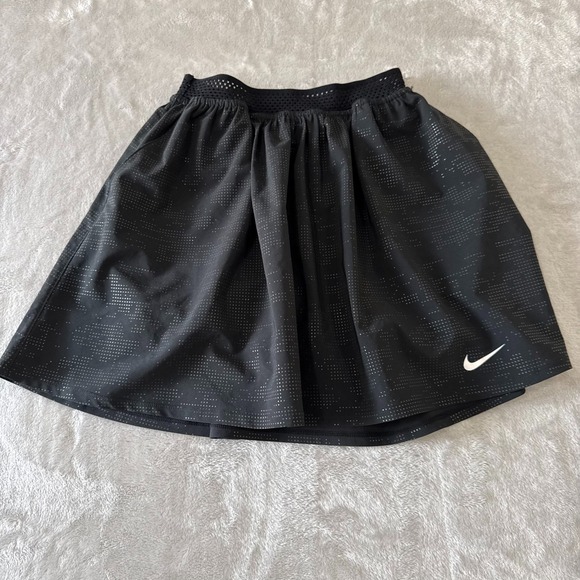 Nike Dri-FIT‎ Tennis Skirt XS Black Athletic Skort Running Golf Women - Picture 1 of 6